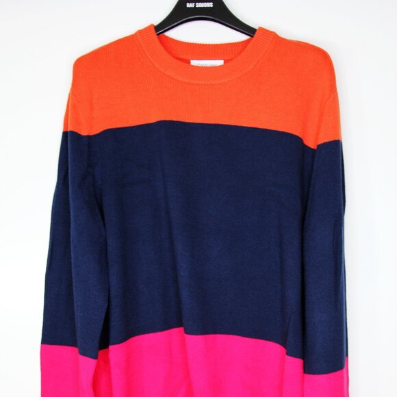 BNWT SS19 CALVIN KLEIN SWEATER BLOCK COLOR SWEATER L - Picture 2 of 13
